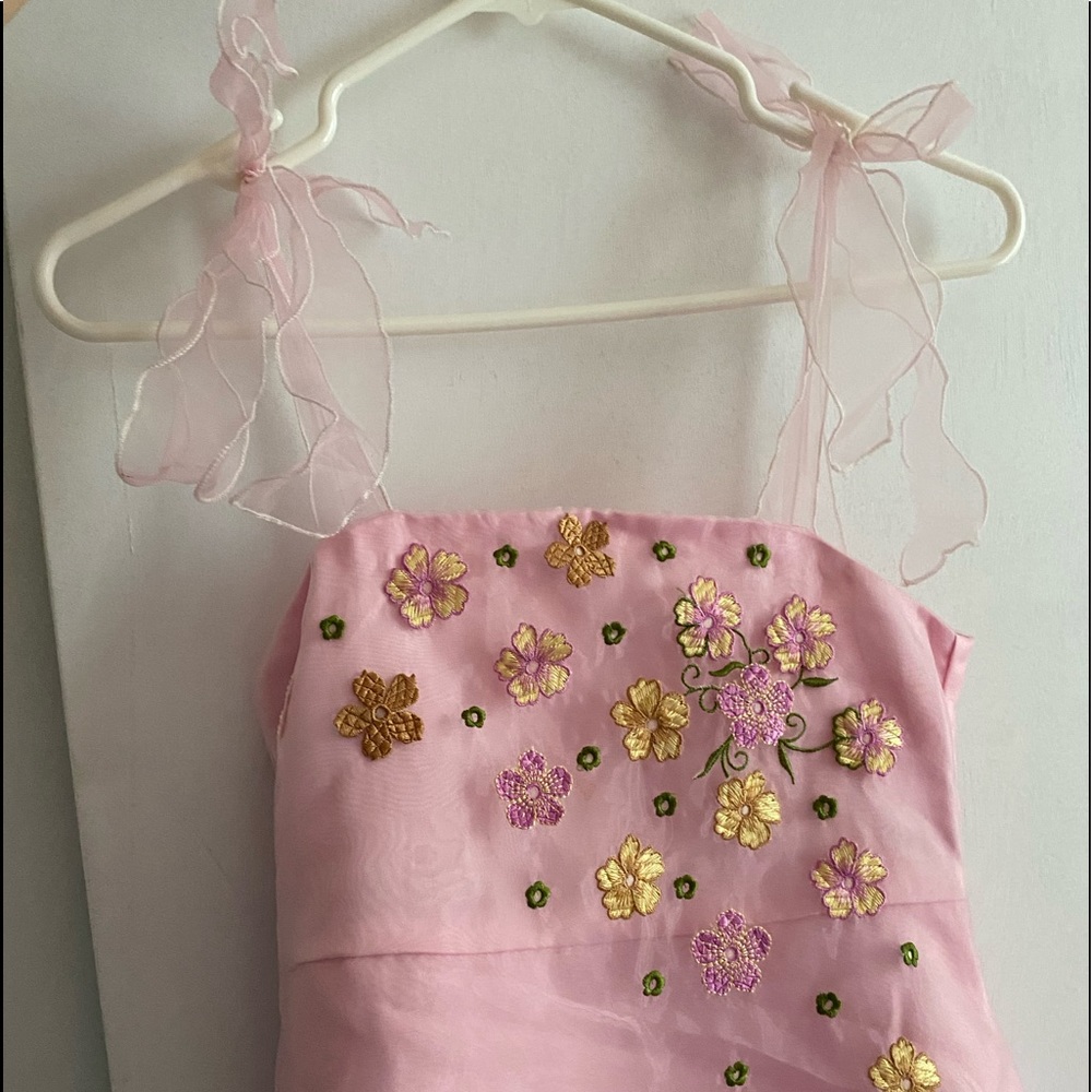 a pretty pink children’s dress